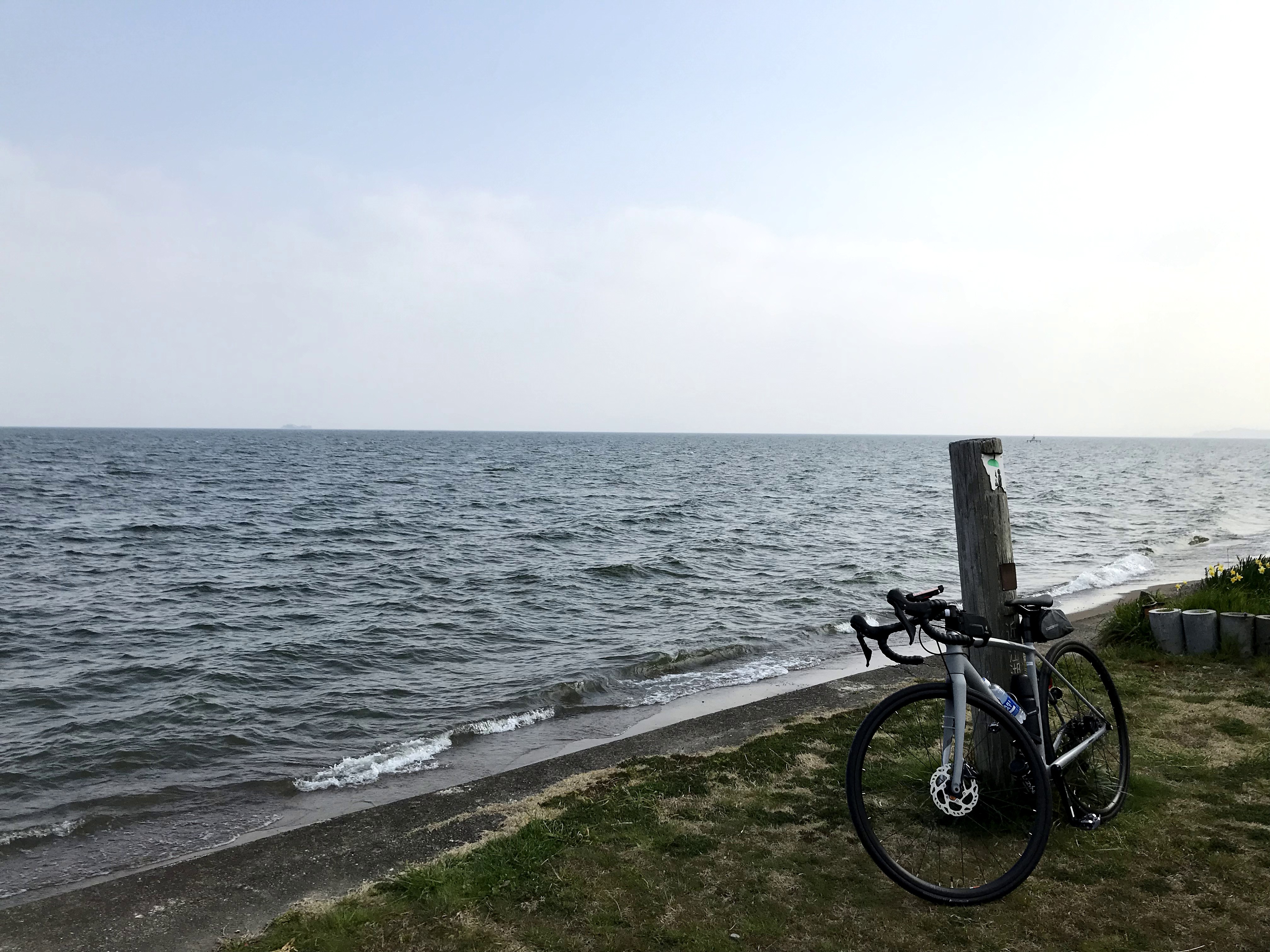 ロードバイクで琵琶湖一周（ビワイチ）