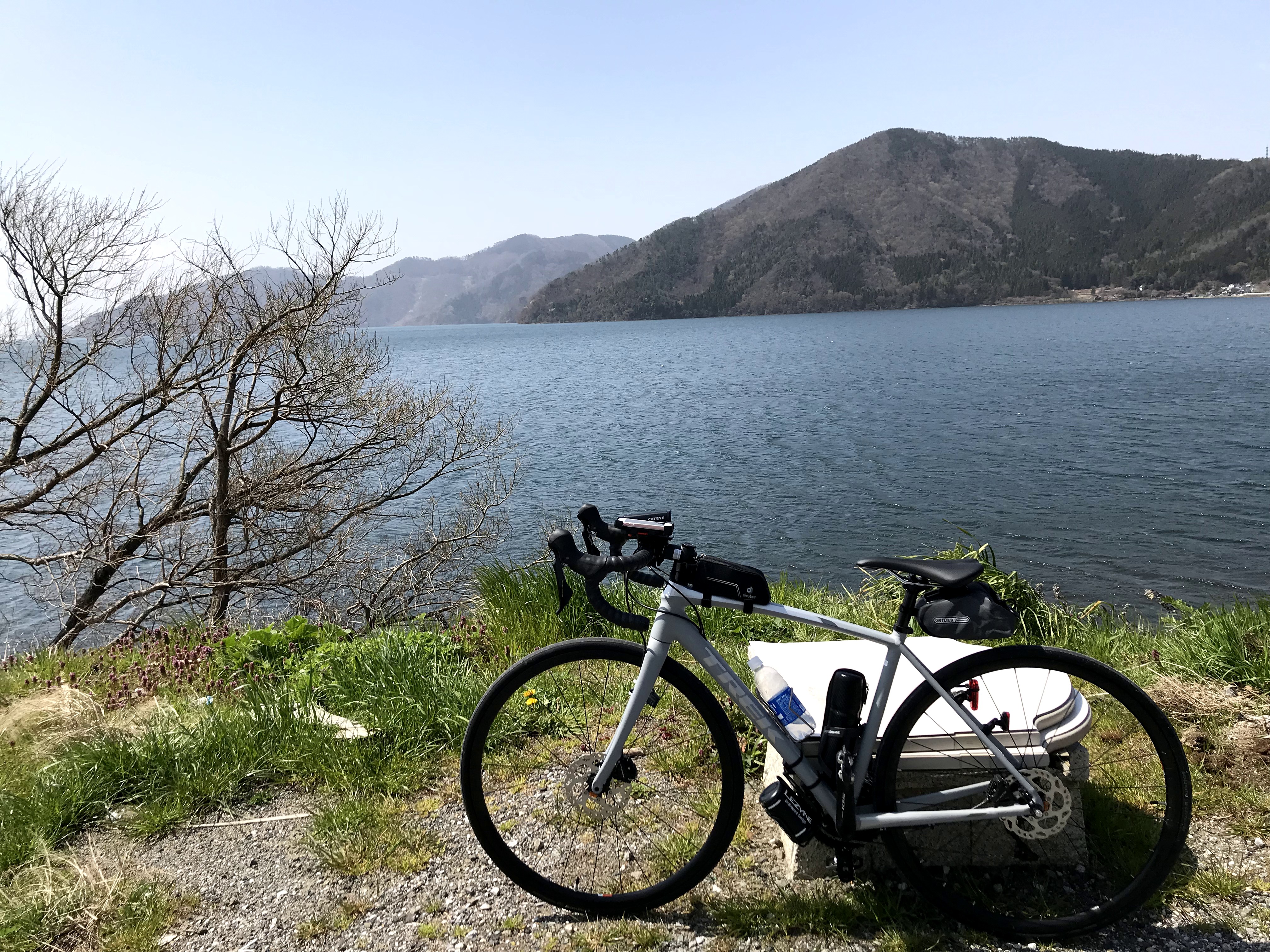 ロードバイクで琵琶湖一周（ビワイチ）奥琵琶湖