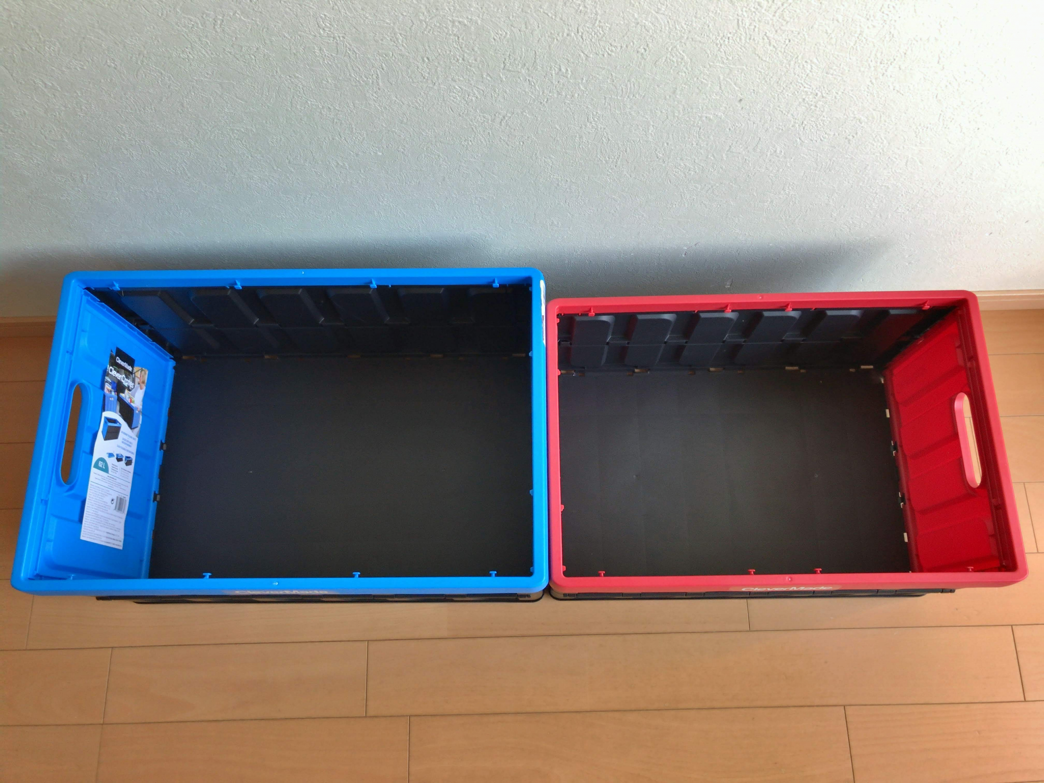 【コストコ】折り畳みコンテナ CleverMade（クレバーメイド） Clever Crates（クレバークレート）42Lと62L徹底比較