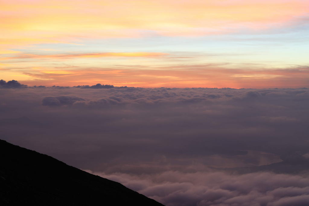 富士山御殿場口御来光