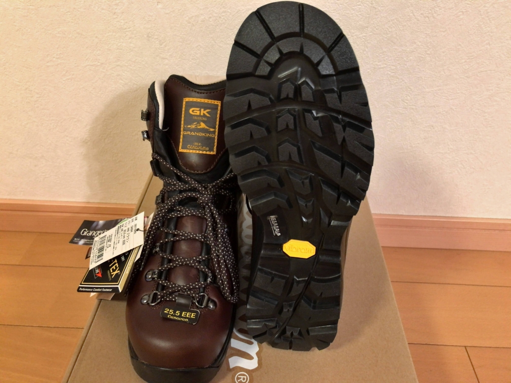 初めてのオールレザー登山靴 グランドキング（GRANDKING）のGK84を購入 