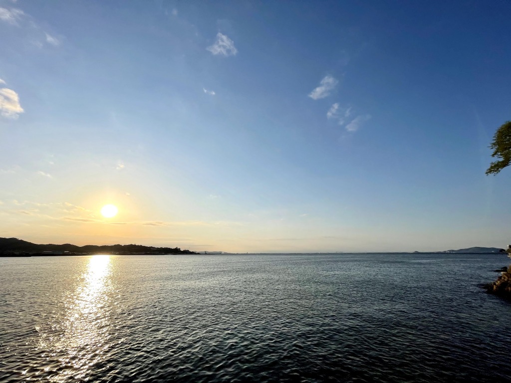 竹島橋 日の出