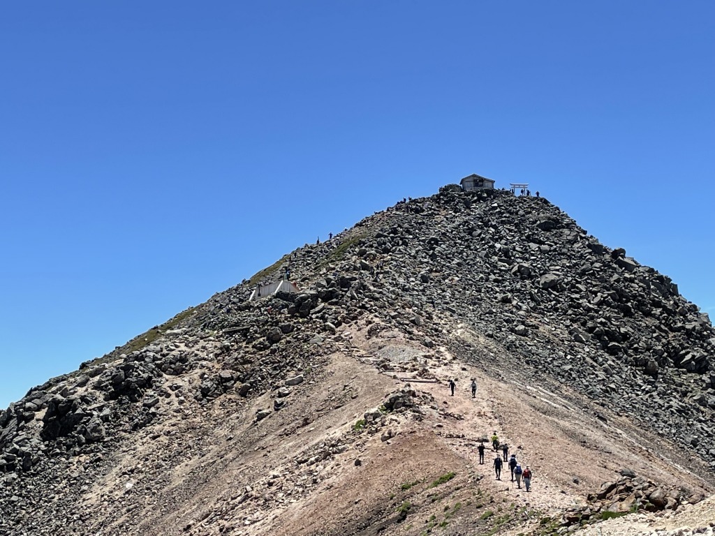 乗鞍岳 剣ヶ峰